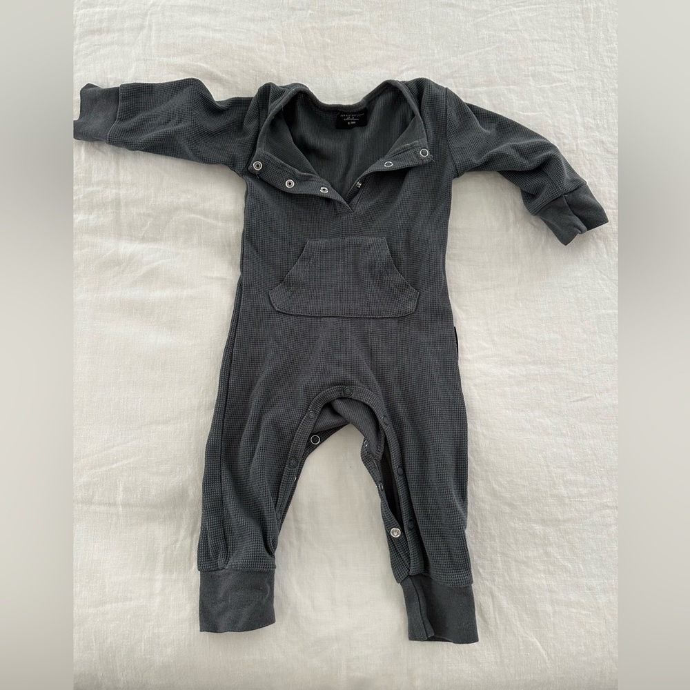Gray romper